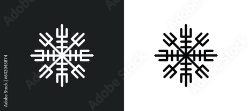 runes icon isolated in white and black colors. runes outline vector icon from magic collection for web, mobile apps and ui.