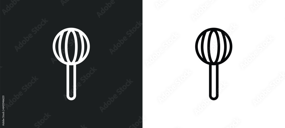 carpet beater icon isolated in white and black colors. carpet beater outline vector icon from miscellaneous collection for web, mobile apps and ui. carpet beater icon isolated in white and black colors. carpet beater outline vector icon from miscellaneous collection for web, mobile apps and ui.