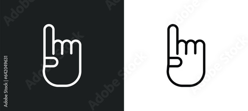 monotheism icon isolated in white and black colors. monotheism outline vector icon from religion collection for web, mobile apps and ui. photo