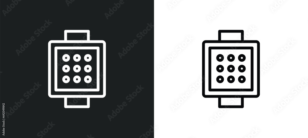 arras icon isolated in white and black colors. arras outline vector icon from sew collection for web, mobile apps and ui. arras icon isolated in white and black colors. arras outline vector icon from sew collection for web, mobile apps and ui.