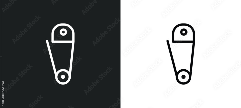 clothespin icon isolated in white and black colors. clothespin outline vector icon from sew collection for web, mobile apps and ui. clothespin icon isolated in white and black colors. clothespin outline vector icon from sew collection for web, mobile apps and ui.