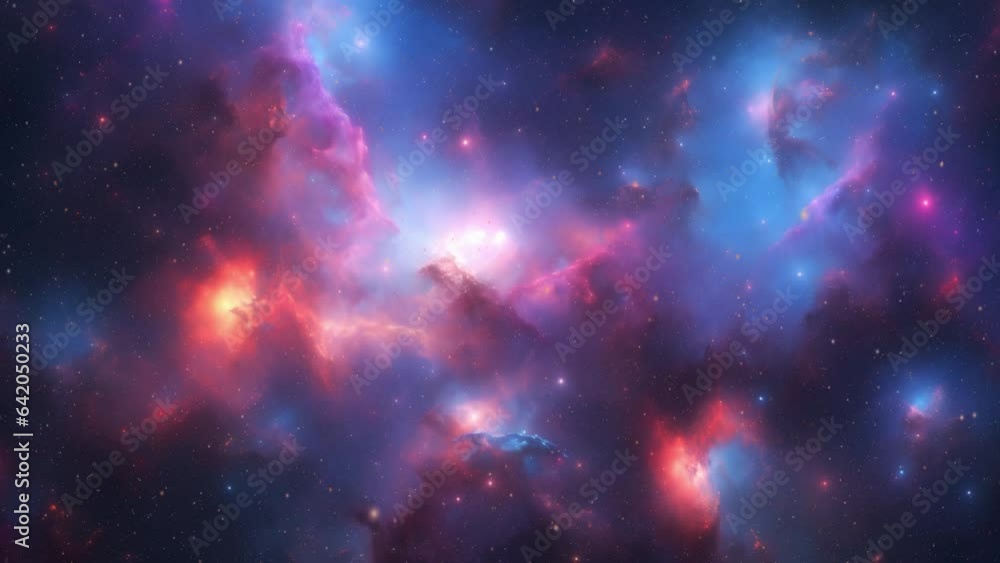 Space video background. A journey through the universe. Space video background. A journey through the universe.