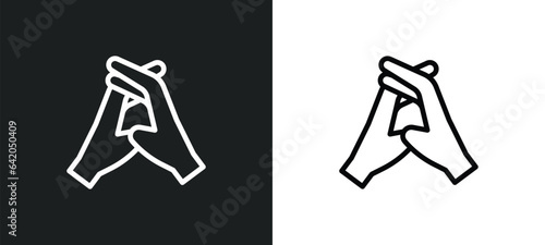 rivalry icon isolated in white and black colors. rivalry outline vector icon from startup stategy and collection for web, mobile apps and ui.