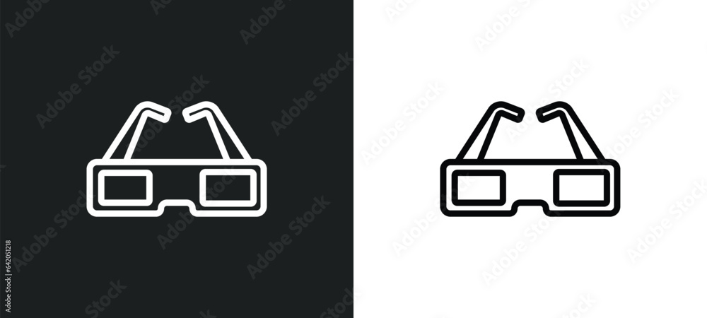 old 3d glasses icon isolated in white and black colors. old 3d glasses outline vector icon from cinema collection for web, mobile apps and ui. old 3d glasses icon isolated in white and black colors. old 3d glasses outline vector icon from cinema collection for web, mobile apps and ui.
