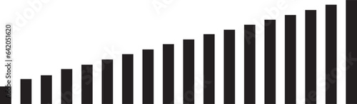Abstract graph chart.