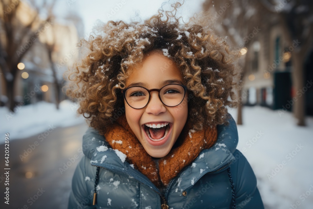 Happy Kid's Fashion: Stylish Fun with Spectacles Outdoors Happy Kid's Fashion: Stylish Fun with Spectacles Outdoors