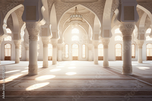 interior inside the mosque