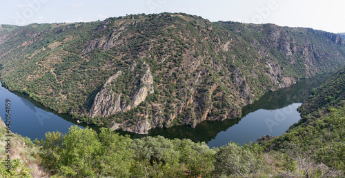 Aldeadavila dam,  Rupurupay lookout, Las Arribes del Duero, Salamanca, Castilla y Leon, Spain photo