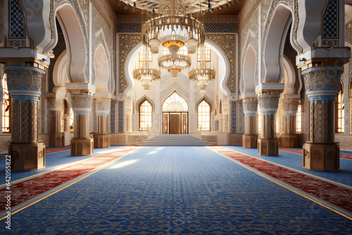 interior inside the mosque