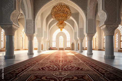 interior inside the mosque