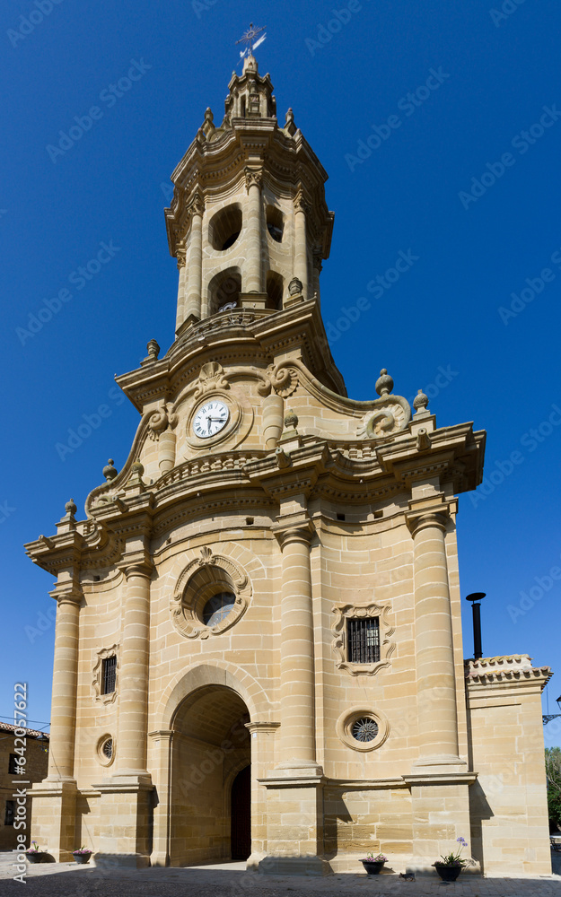 Church of San Miguel, Cuzcurrita de Rio Tiron, La Rioja, Spain