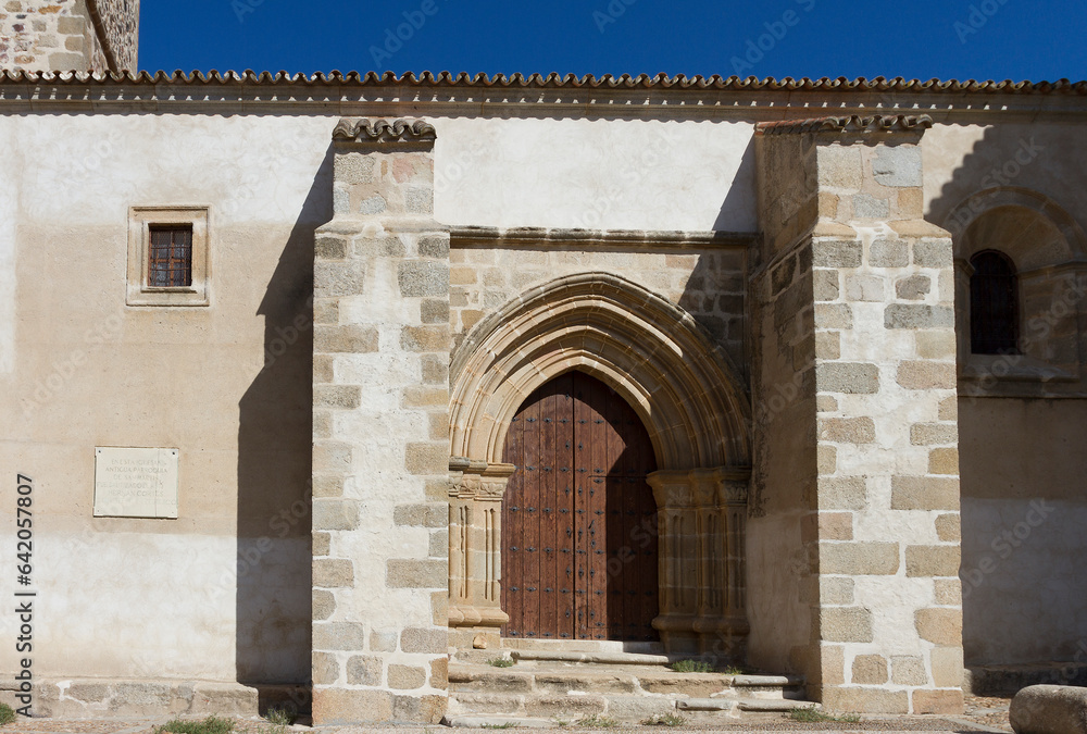 Church of San Martin Obispo, Medellin, Badajoz, Extremadura, Spain