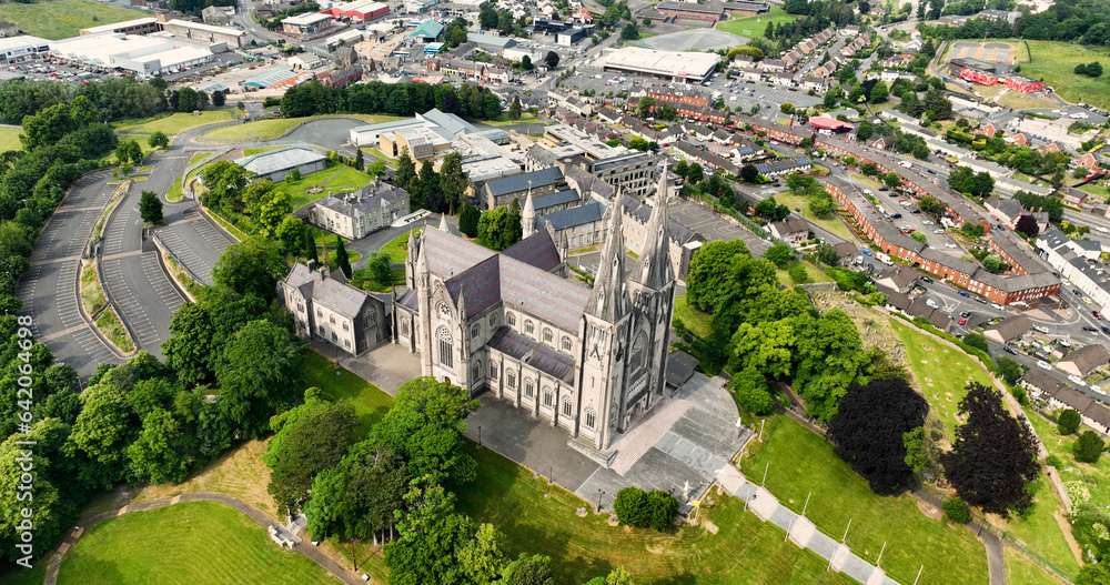 Φωτογραφία Aerial photo of St Patricks Roman Catholic Cathedral Armagh City Co Armagh North
