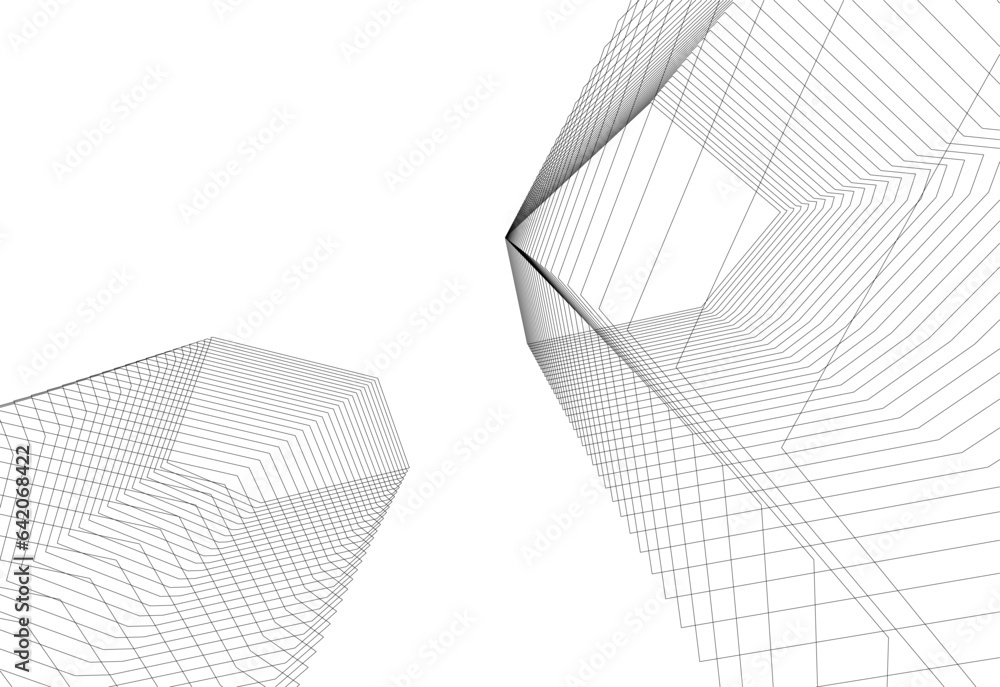 Abstract architectural background Abstract architectural background