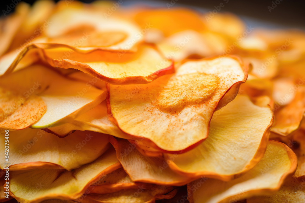 Closeup of Crunchy Apple Slices Closeup of Crunchy Apple Slices