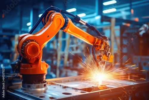 High-Tech Welding Robotics in Automotive Production