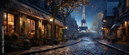 A Romantic View of a Bridge in Paris: Amazing Structure, Generative AI