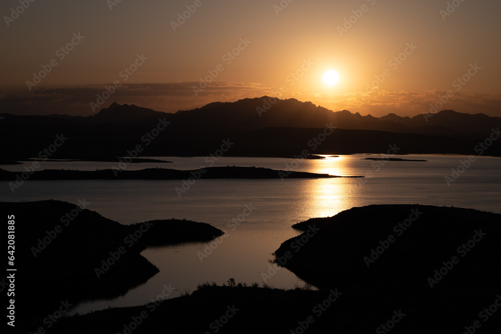 Sunrise over Lake Mohave
