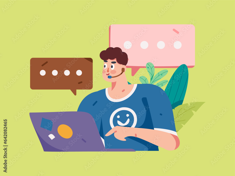 Business people working in flat vector concept operation hand drawn illustration Business people working in flat vector concept operation hand drawn illustration