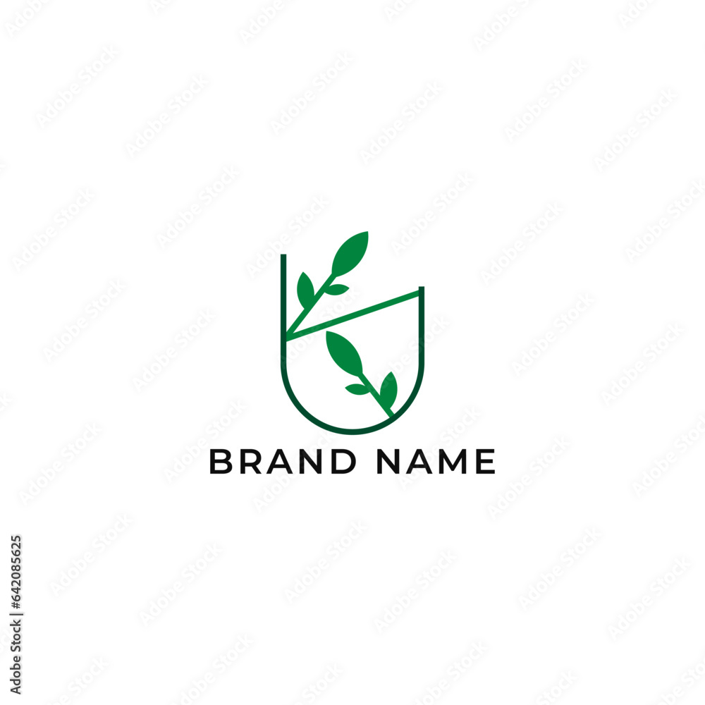 ILLUSTRATION LETTER U WITH LEAF GEOMETRIC LOGO ICON GREEN COLOR TEMPLATE SIMPLE MINIMALIST DESIGN ELEMENT SIMPLE VECTOR GOOD FOR APPS, BRAND ILLUSTRATION LETTER U WITH LEAF GEOMETRIC LOGO ICON GREEN COLOR TEMPLATE SIMPLE MINIMALIST DESIGN ELEMENT SIMPLE VECTOR GOOD FOR APPS, BRAND