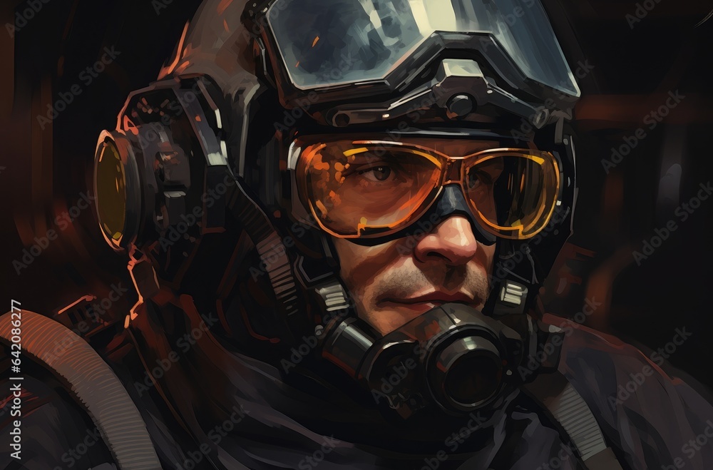 Special operations soldier, military. Generative AI Special operations soldier, military. Generative AI