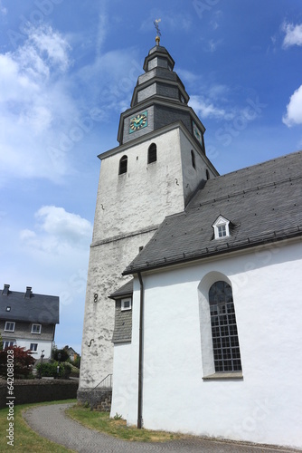 Katholische Pfarrkirche in Hallenberg. photo