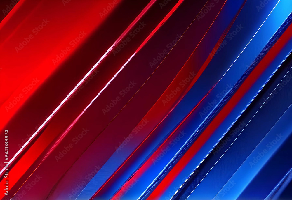 Fototapeta premium Abstract background , A blue,pink and red abstract generative ai