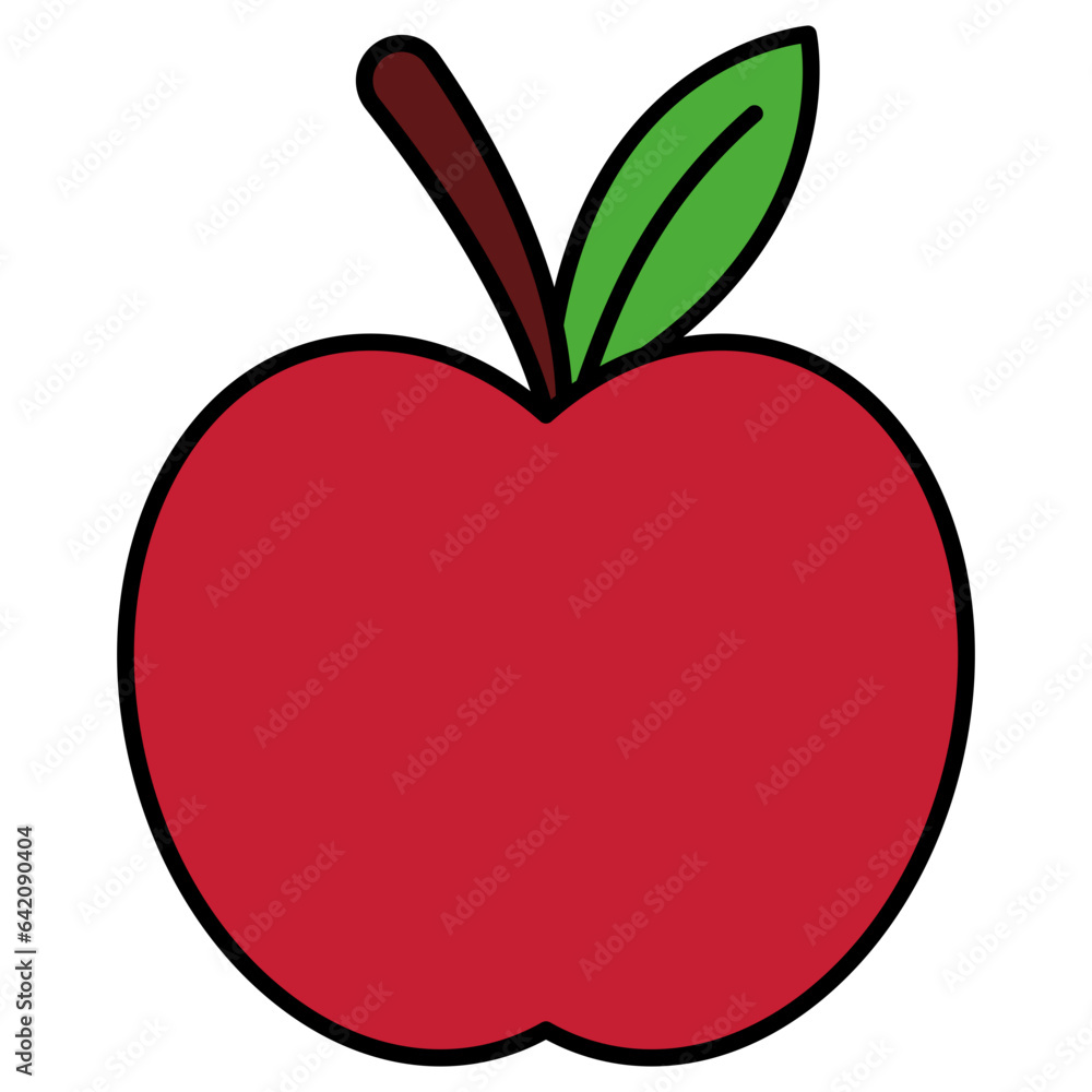 red apple illustration red apple illustration