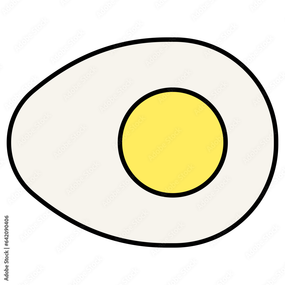 half boiled egg half boiled egg