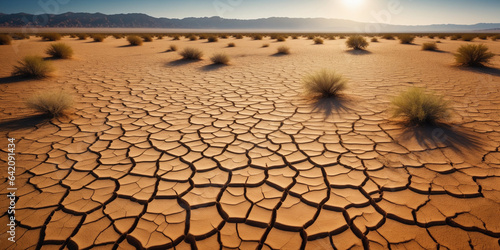 dry earth desert background