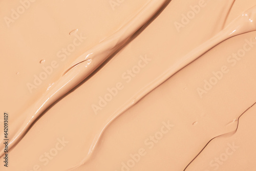 Background made from foundation smear.