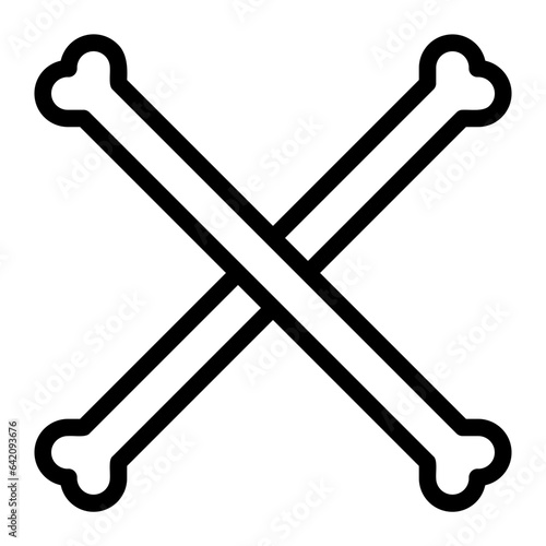 bone line icon