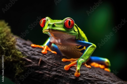 Red-eyed tree frogs © Владимир Германович