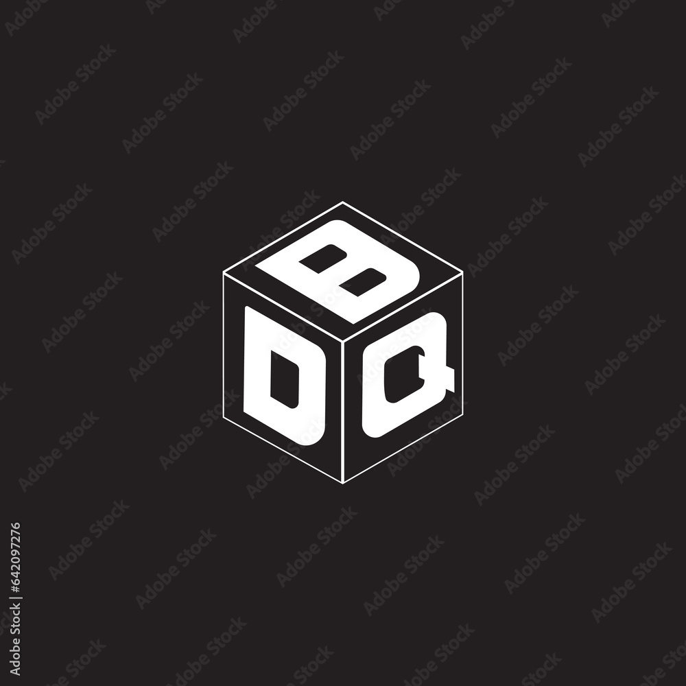 Obraz premium black and white cubes