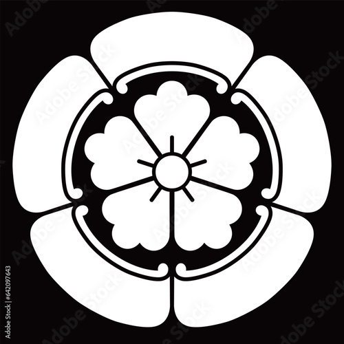 家紋です。五瓜に唐花といいます。