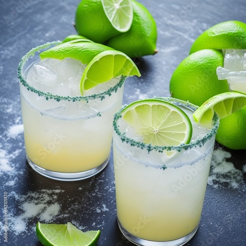 Sun-Kissed Virgin Margarita Mocktail
