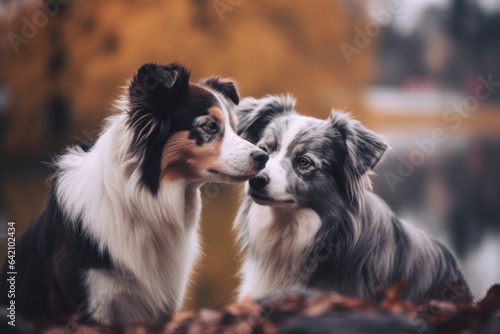 portrait of two lovely dogs © Владимир Германович