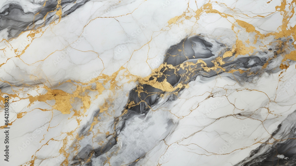 Obraz premium Golden Lichen Adorning Weathered Stones