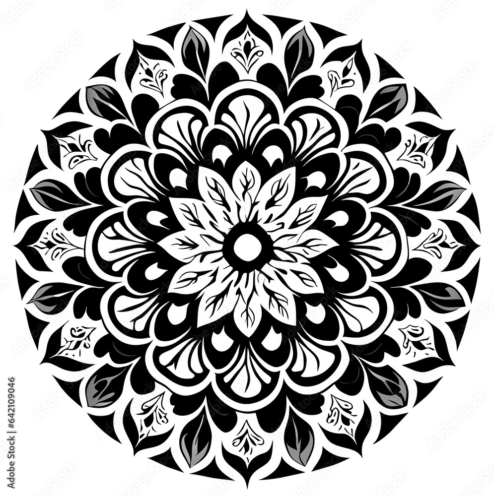 mandala abstract floral background mandala abstract floral background