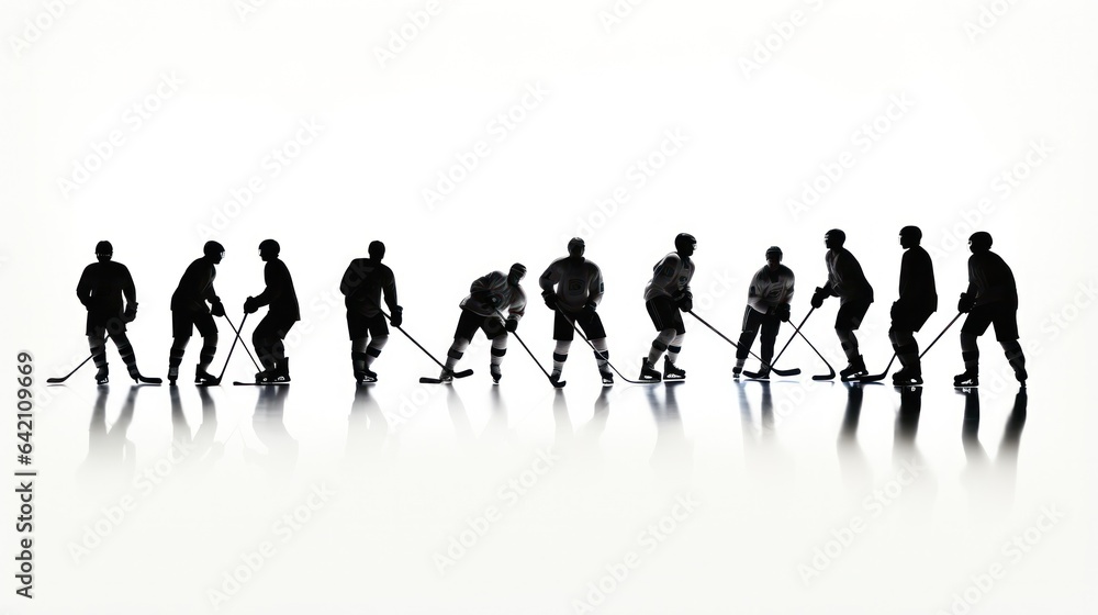 design template for ice hockey sports