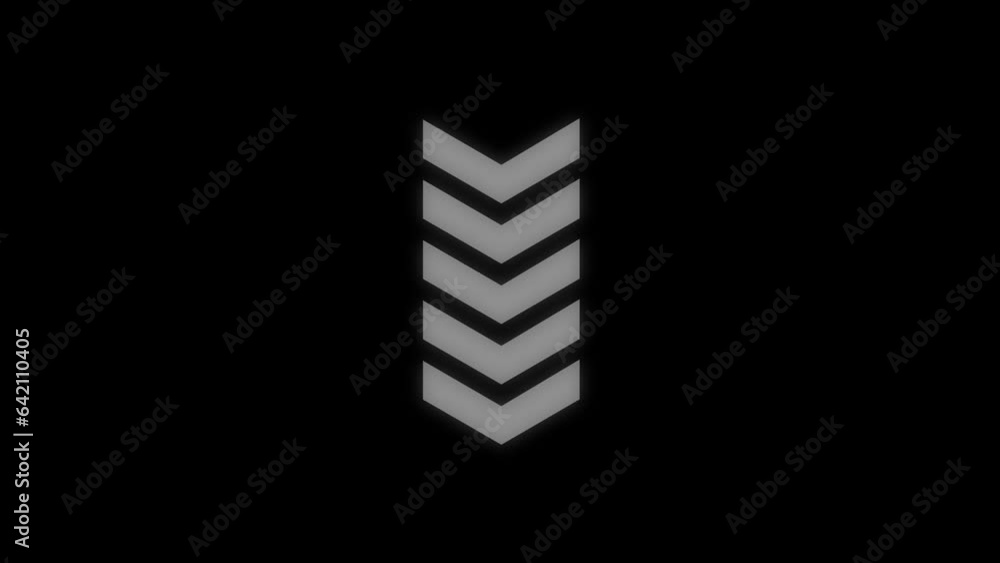 Animated arrows for the overlay video layer. swipe up animation.Blinking arrow navigation. e_849
