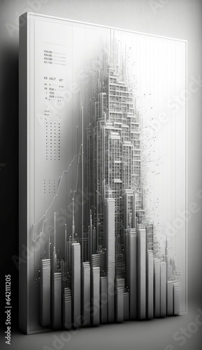 Corporate Skyscraper: A Futuristic Dashboard of Glass and Steel