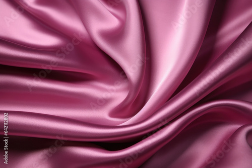 Glimpses of Elegance: A Mesmerizing Macro Shot Capturing the Intricate Details of Satin Fabric