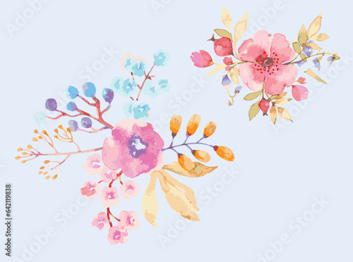 pink orchid flower © Nature Vector