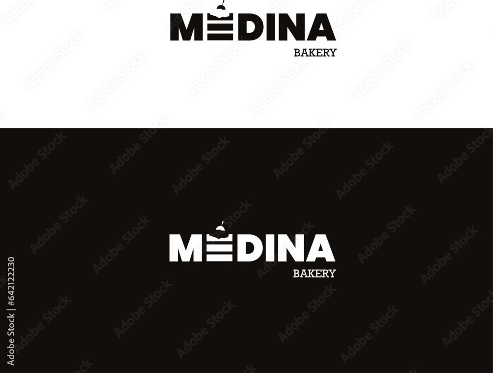 Simple logotype, bakery logo design