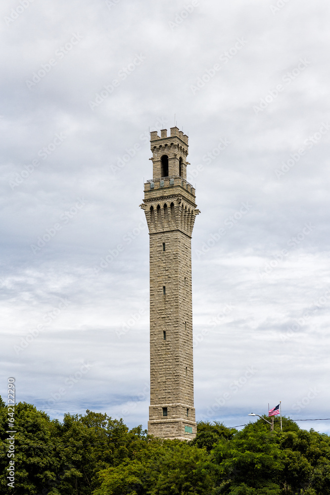 Pilgrim Tower, Provincetown, Cape Cod, Massachusetts.