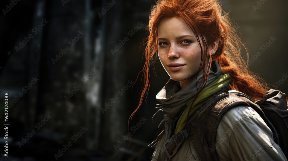 Portrait of an attractive girl with a smile on her face looking at the camera smiling. Portrait of an attractive girl with a smile on her face looking at the camera smiling.