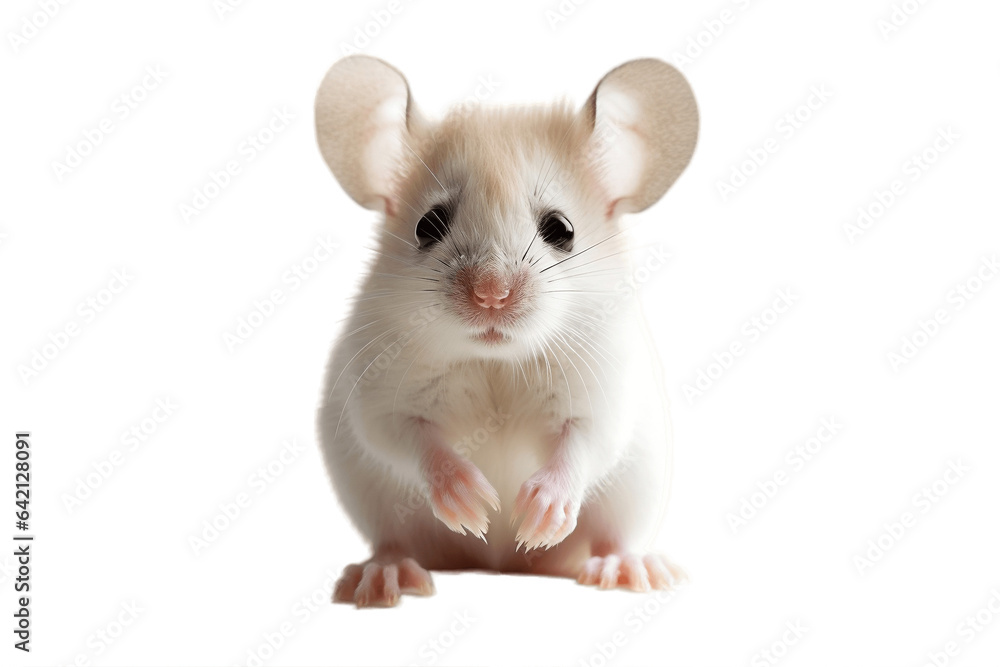 Mouse on Transparent Background, PNG , Generative Ai
