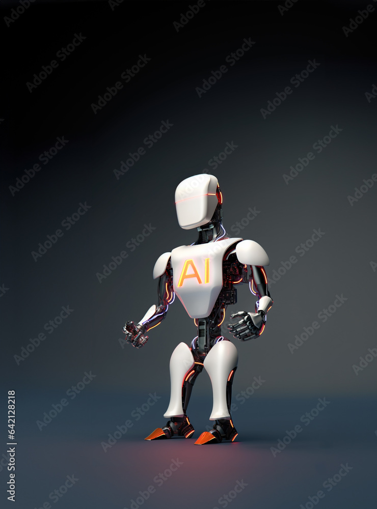 AI robot concept