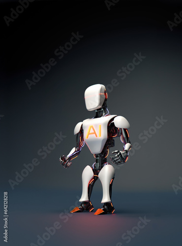 AI robot concept